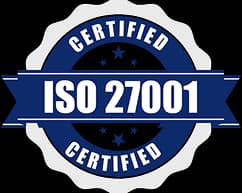 ISO 27001 Certified
